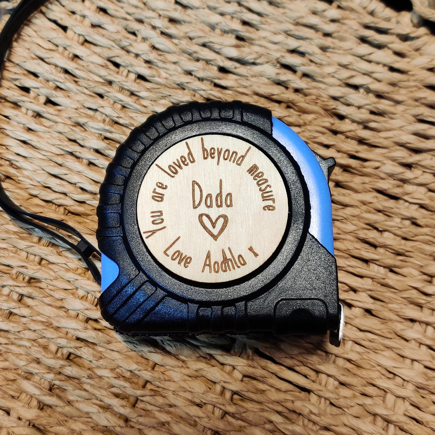 Personalised measuring tape