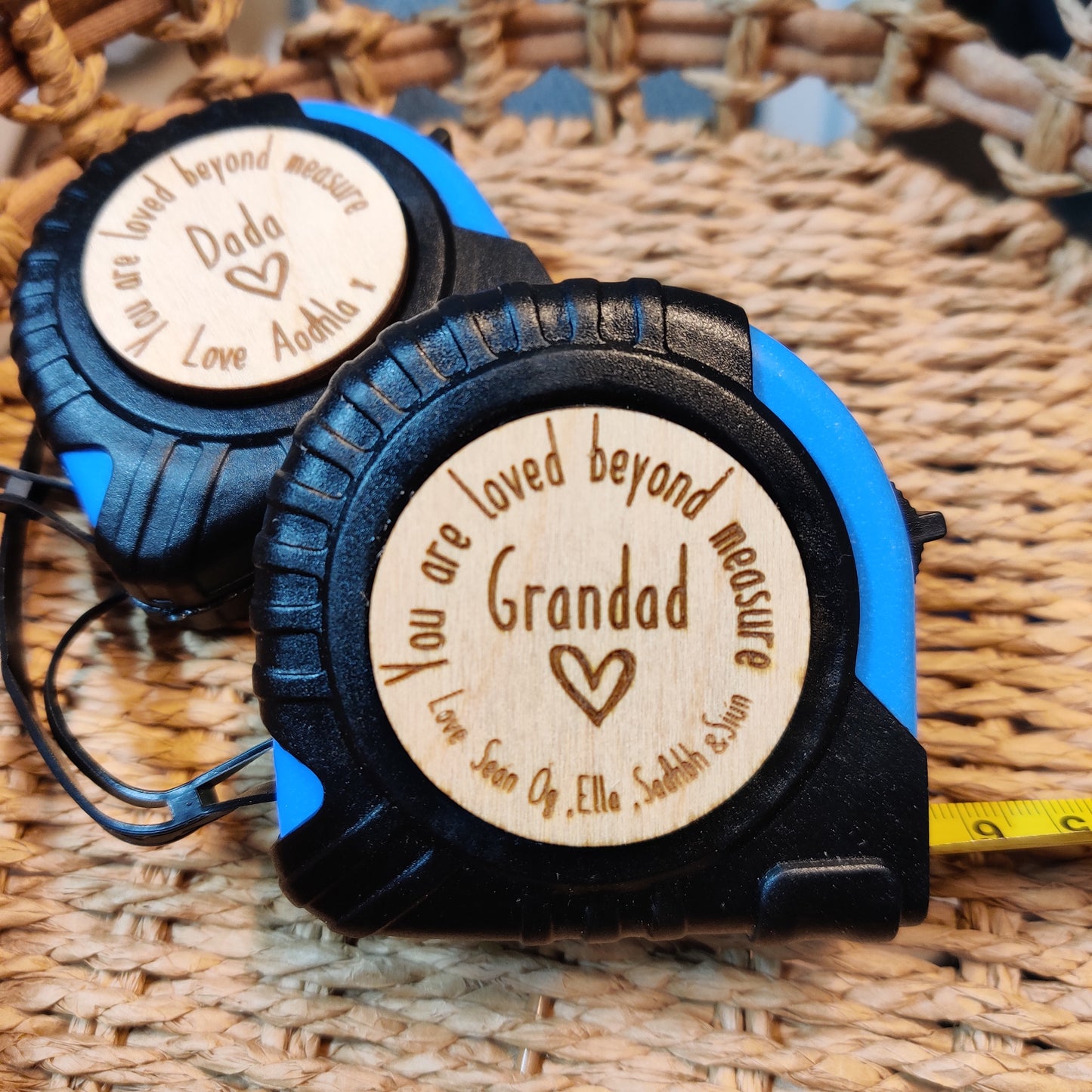 Personalised measuring tape