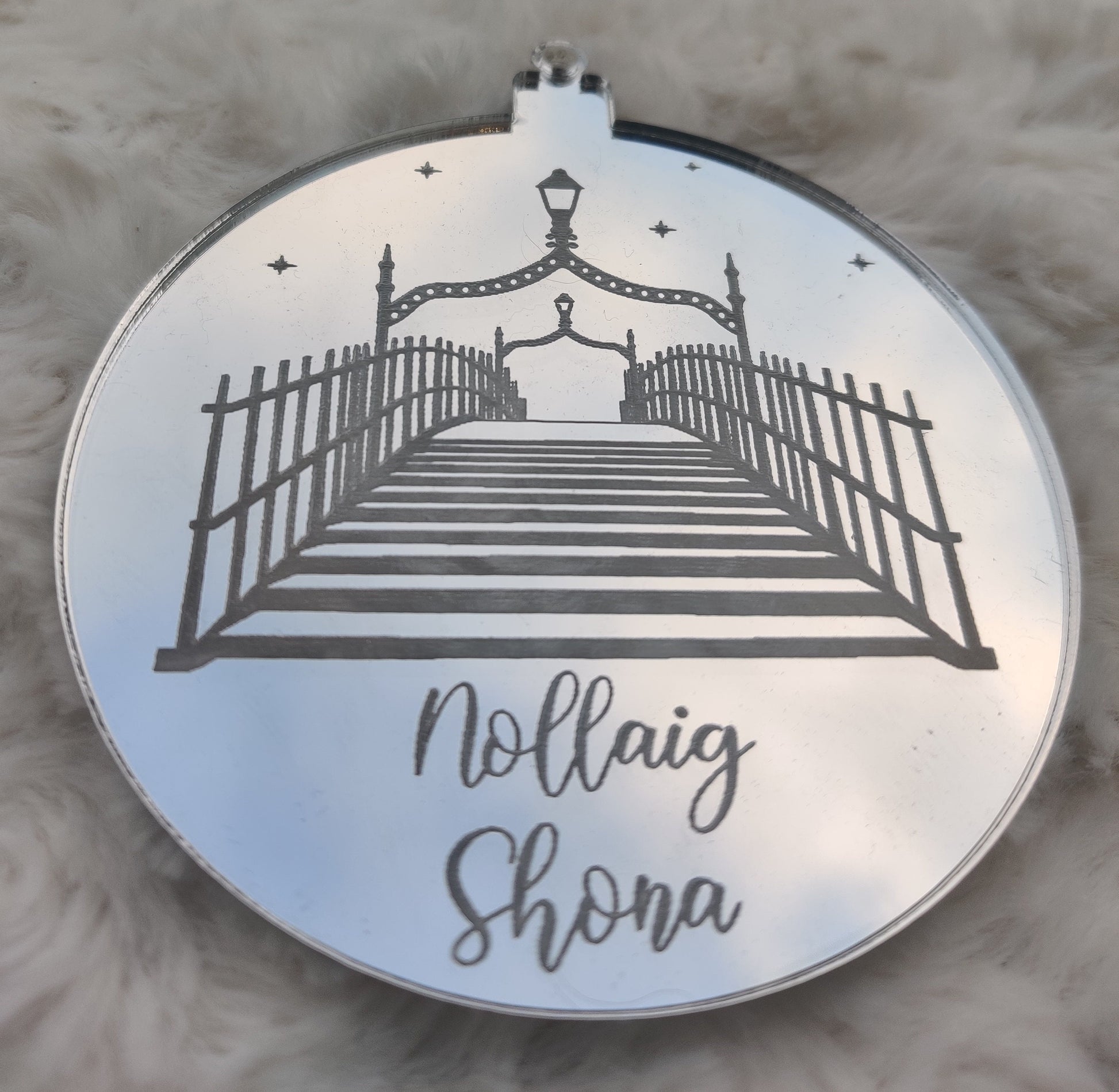 Irish Christmas bauble - Ha'penny bridge