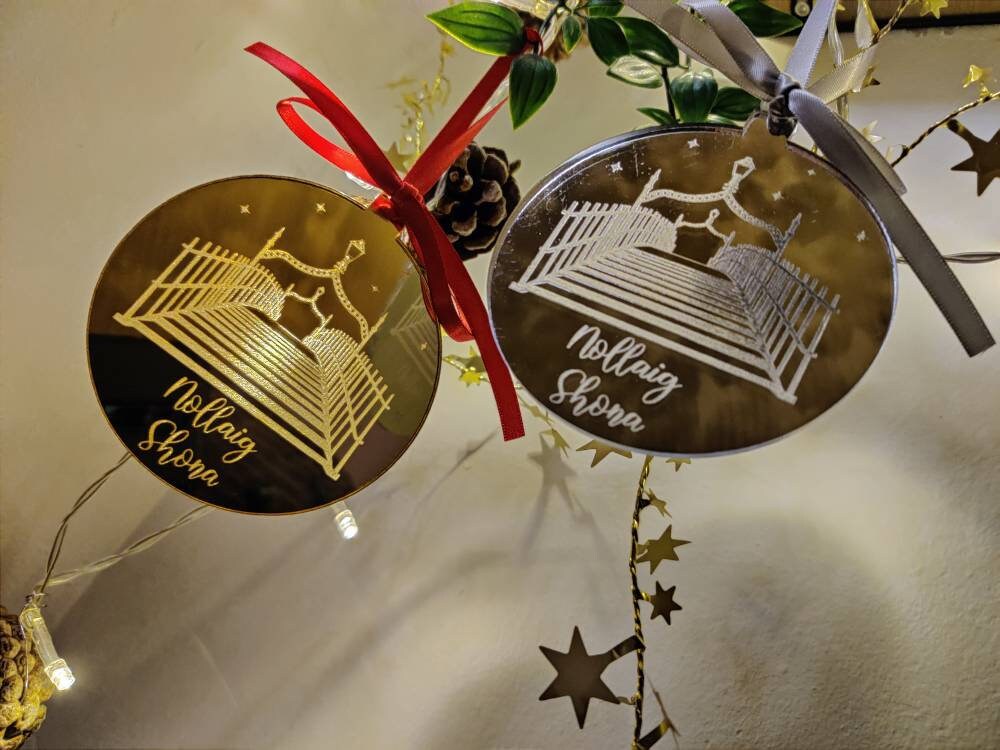 Irish Christmas bauble - Ha'penny bridge
