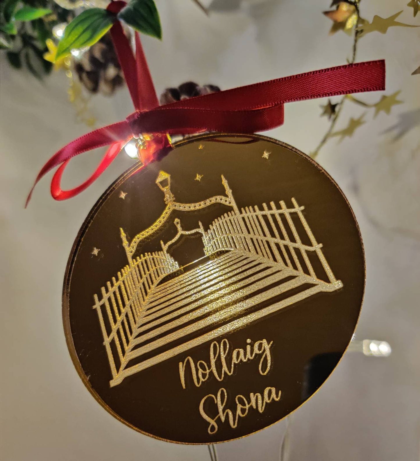 Irish Christmas bauble - Ha'penny bridge
