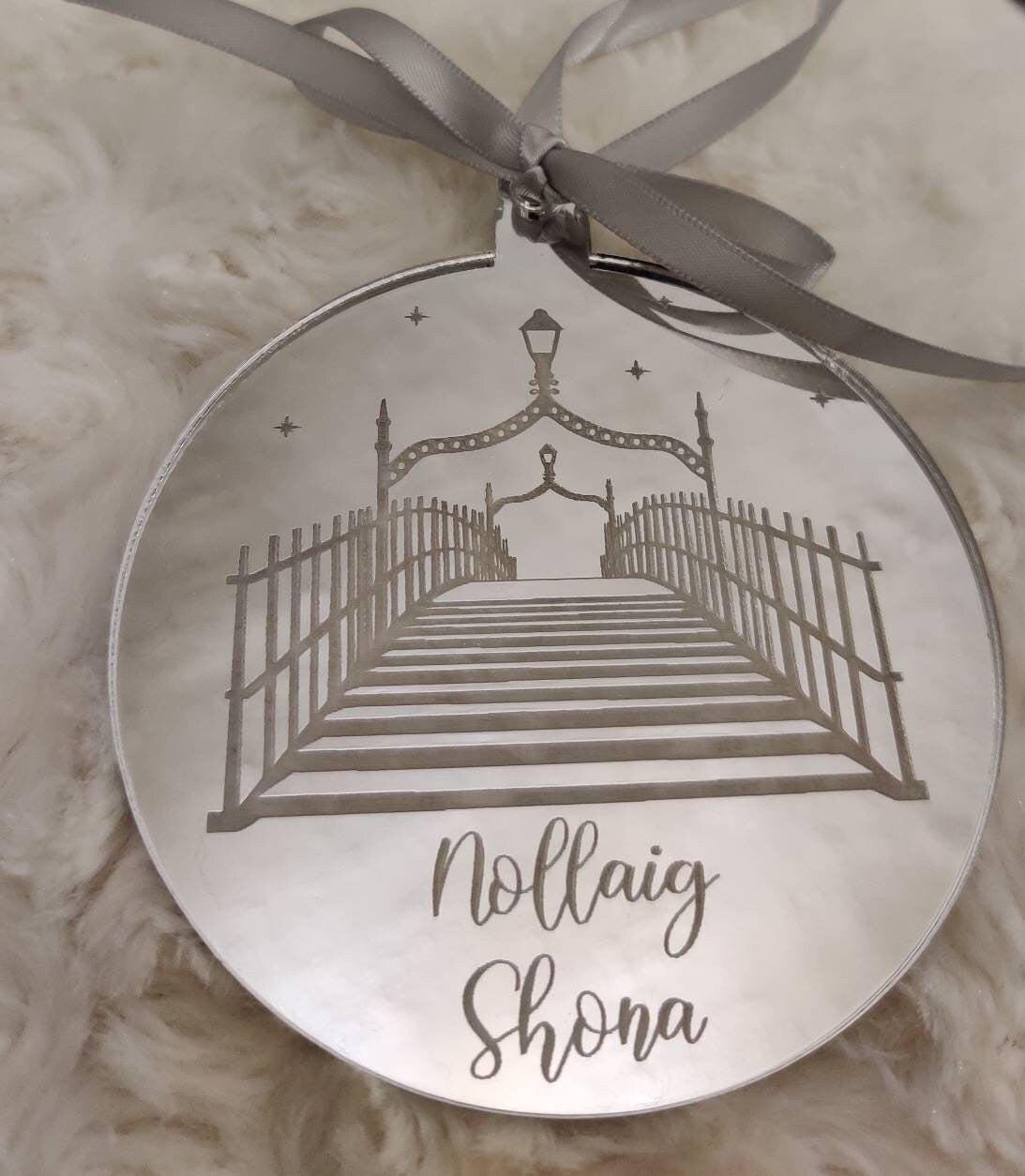 Irish Christmas bauble - Ha'penny bridge