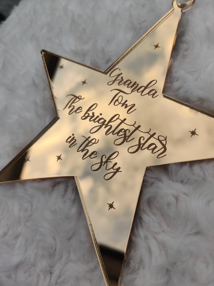 Remembrance decoration - The Brightest Star in the sky.