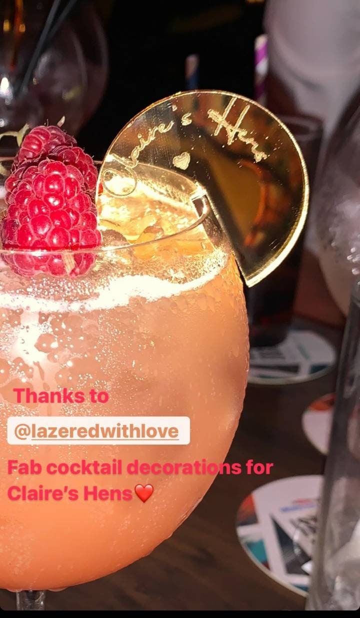 Personalised glass charms