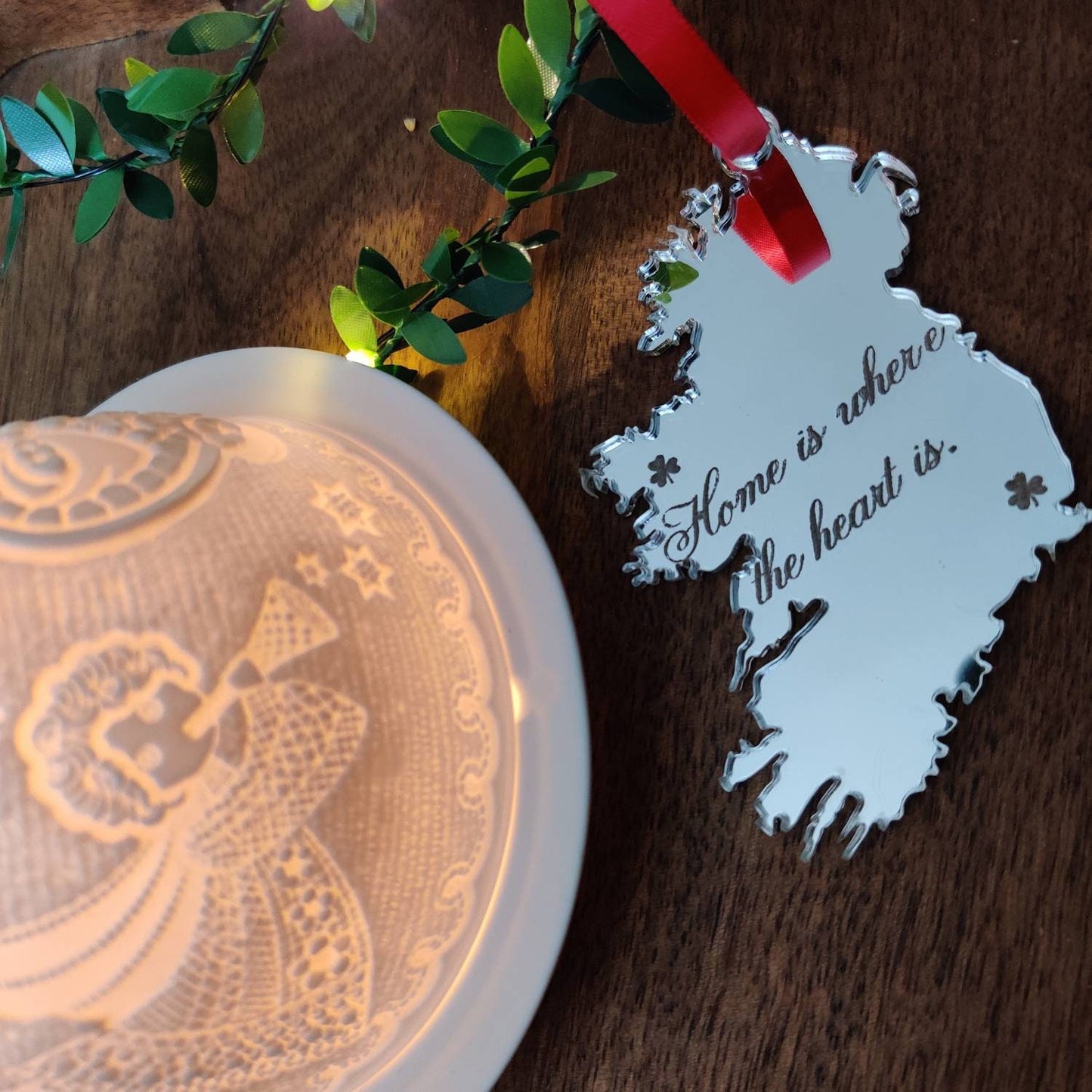 Home is where the heart is - Ireland Christmas decoration