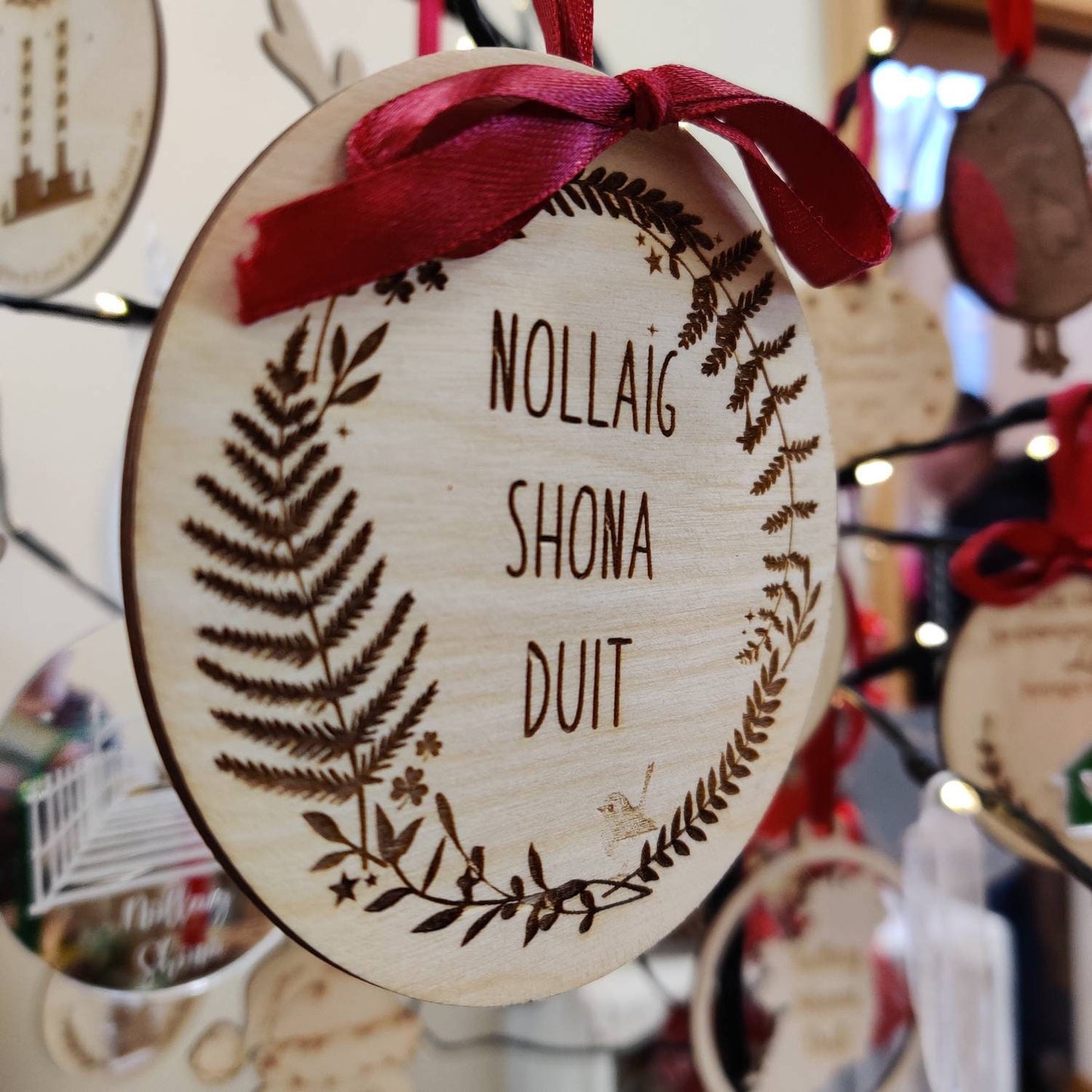 Nollaig Shona Duit wall decor