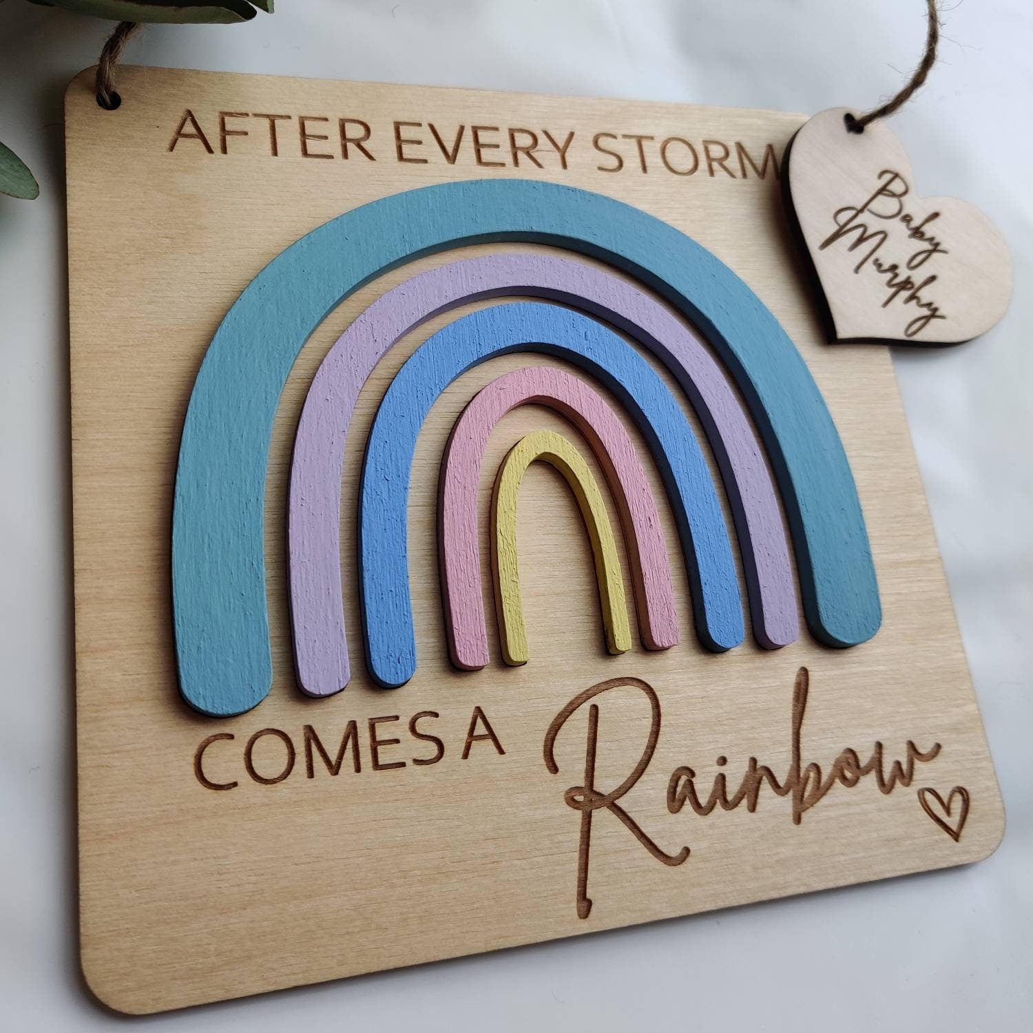 Rainbow Baby sign