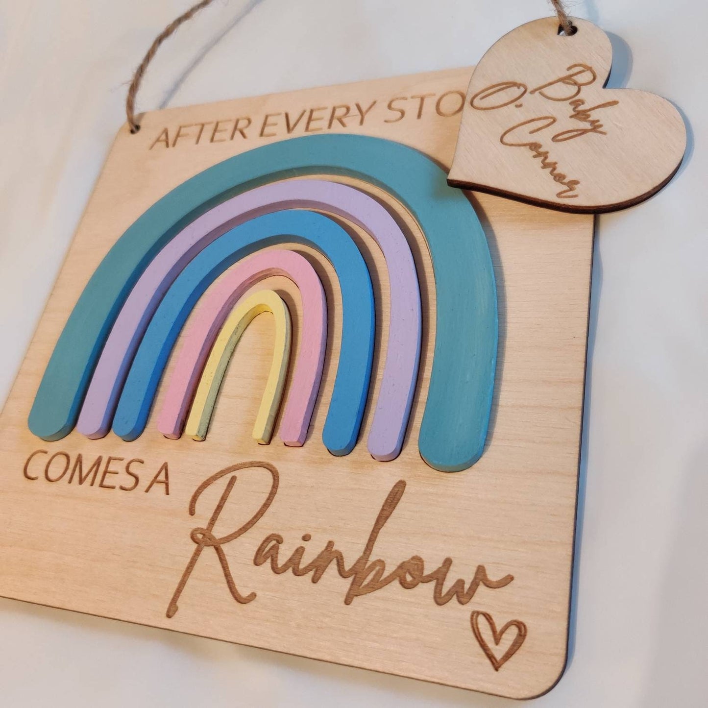 Rainbow Baby sign
