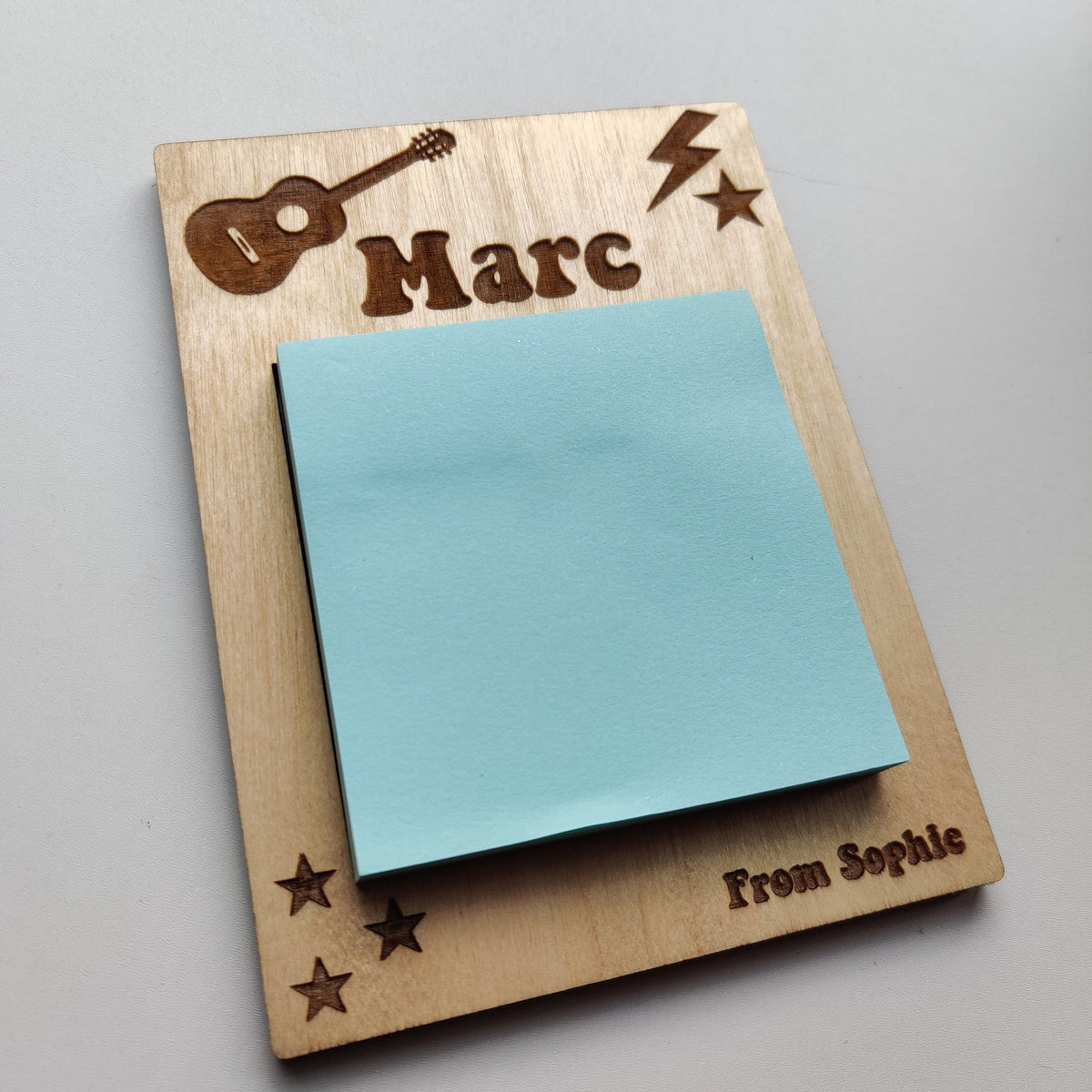 Teacher post-it holder