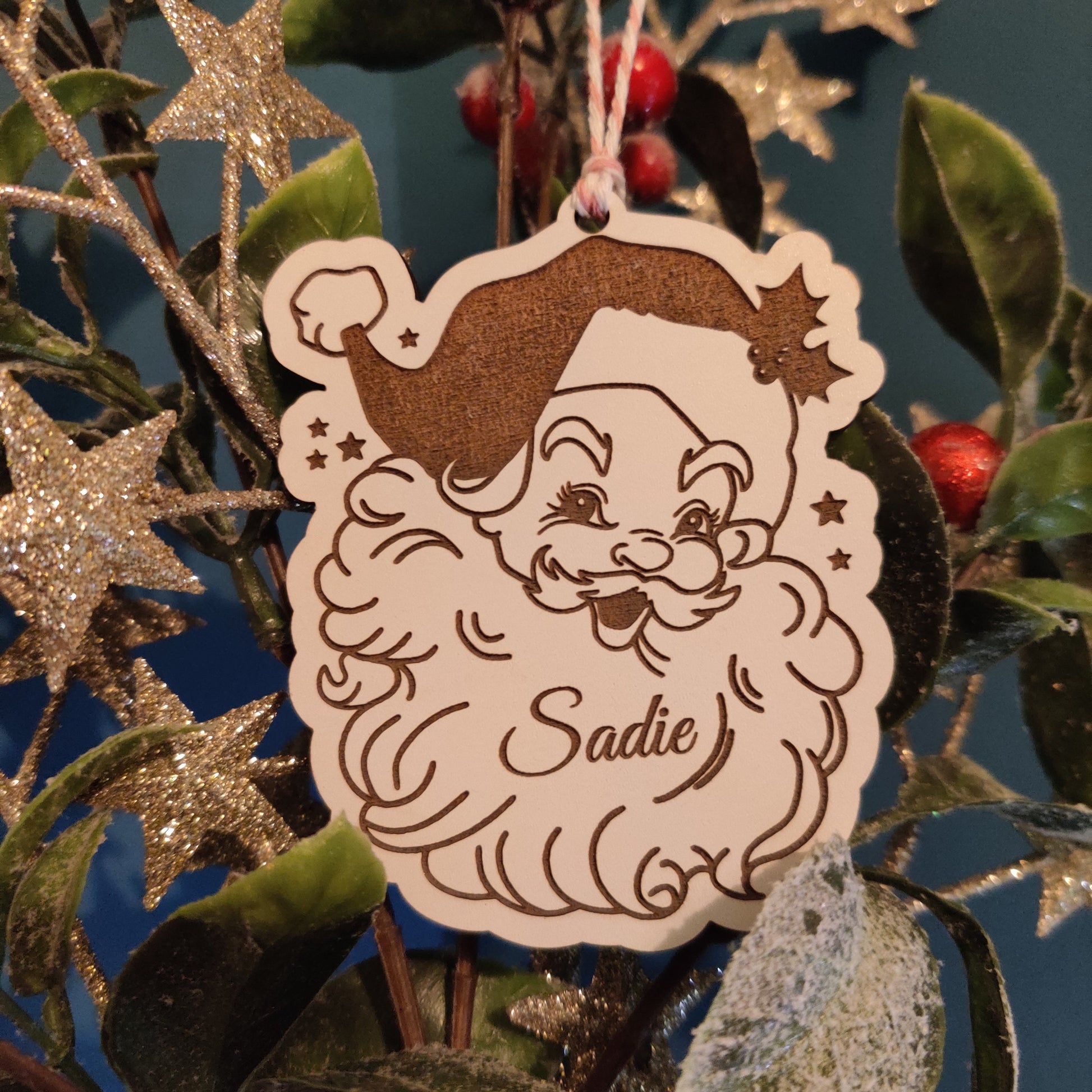 Retro Santa
