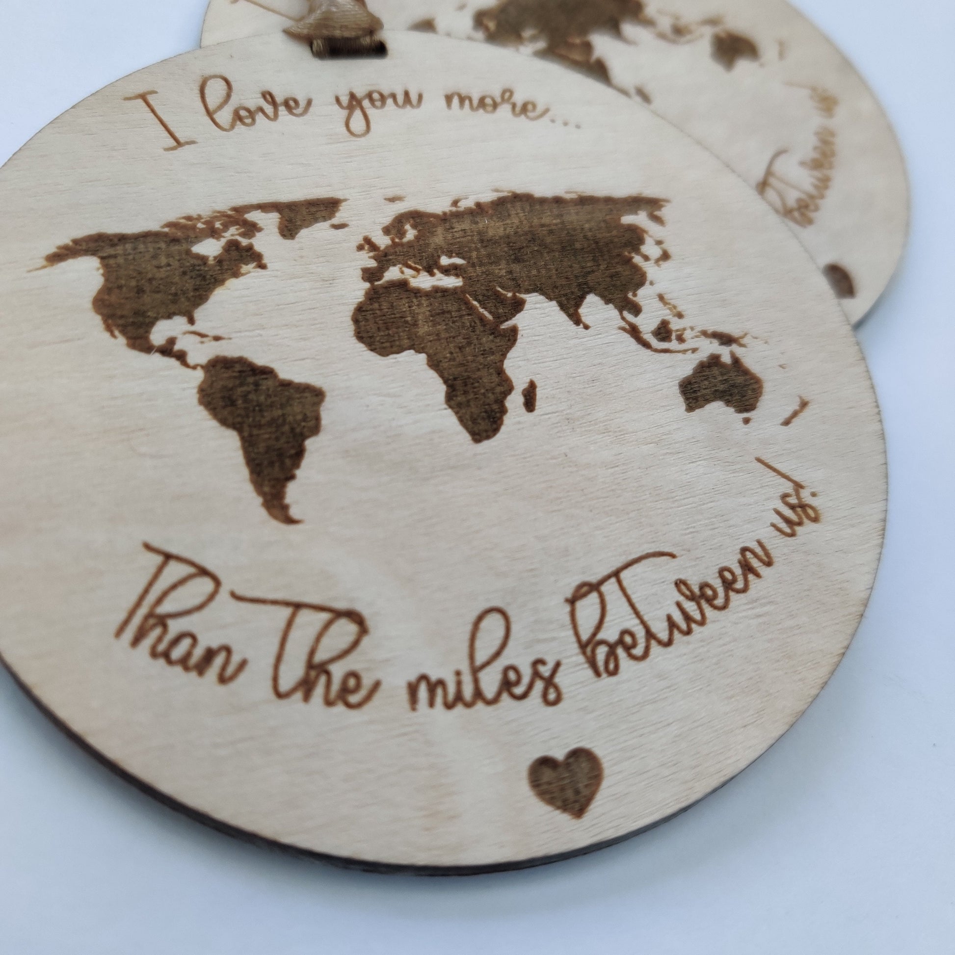 Miles apart bauble
