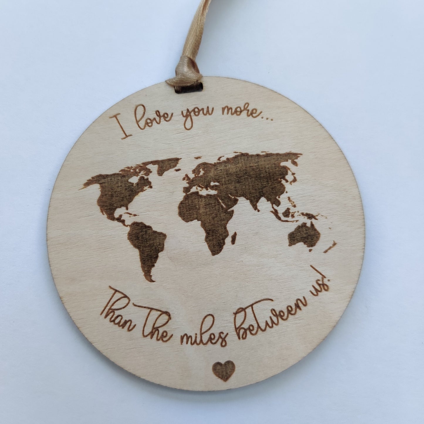 Miles apart bauble