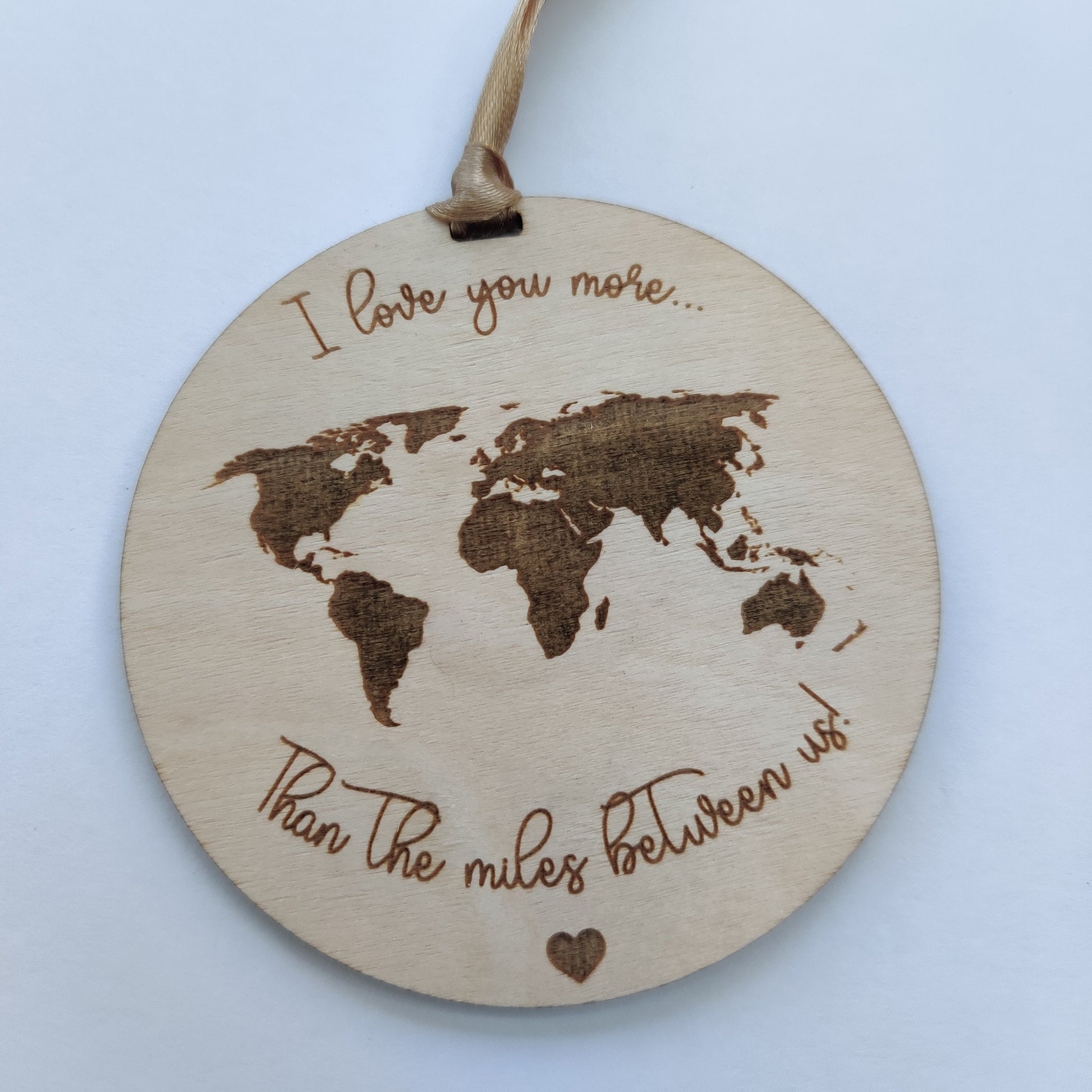 Miles apart bauble