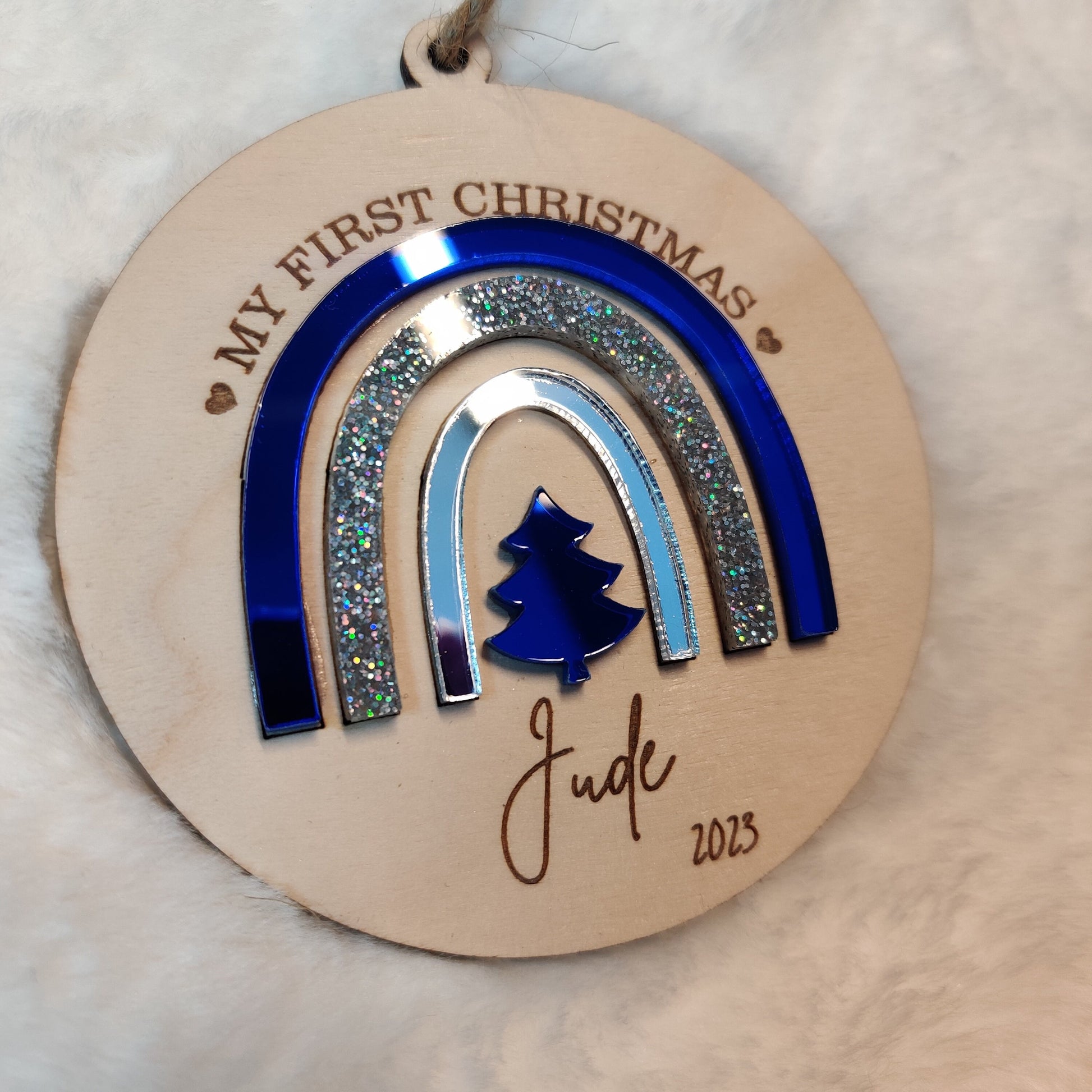 My first Christmas rainbow