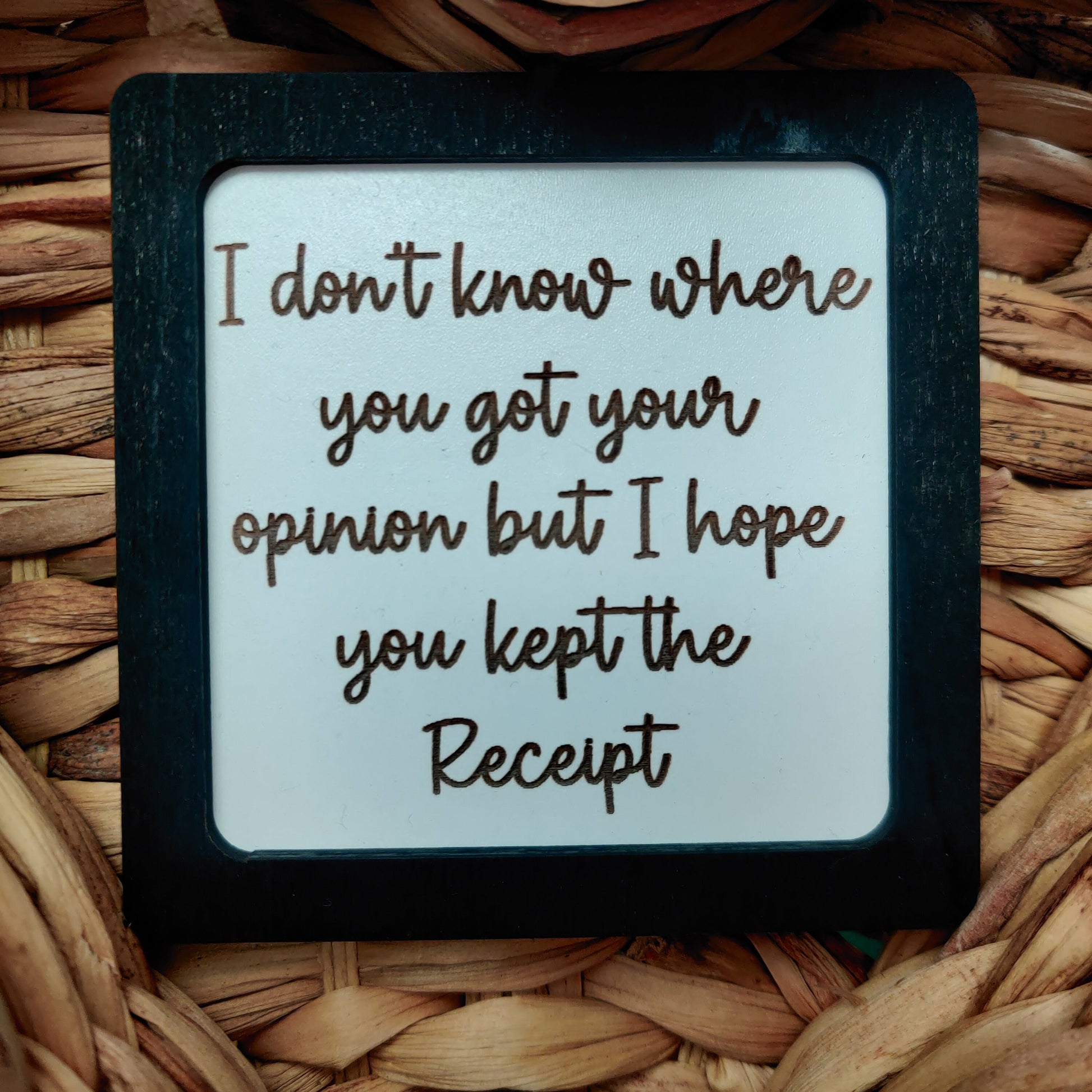 Irish humour mini frame