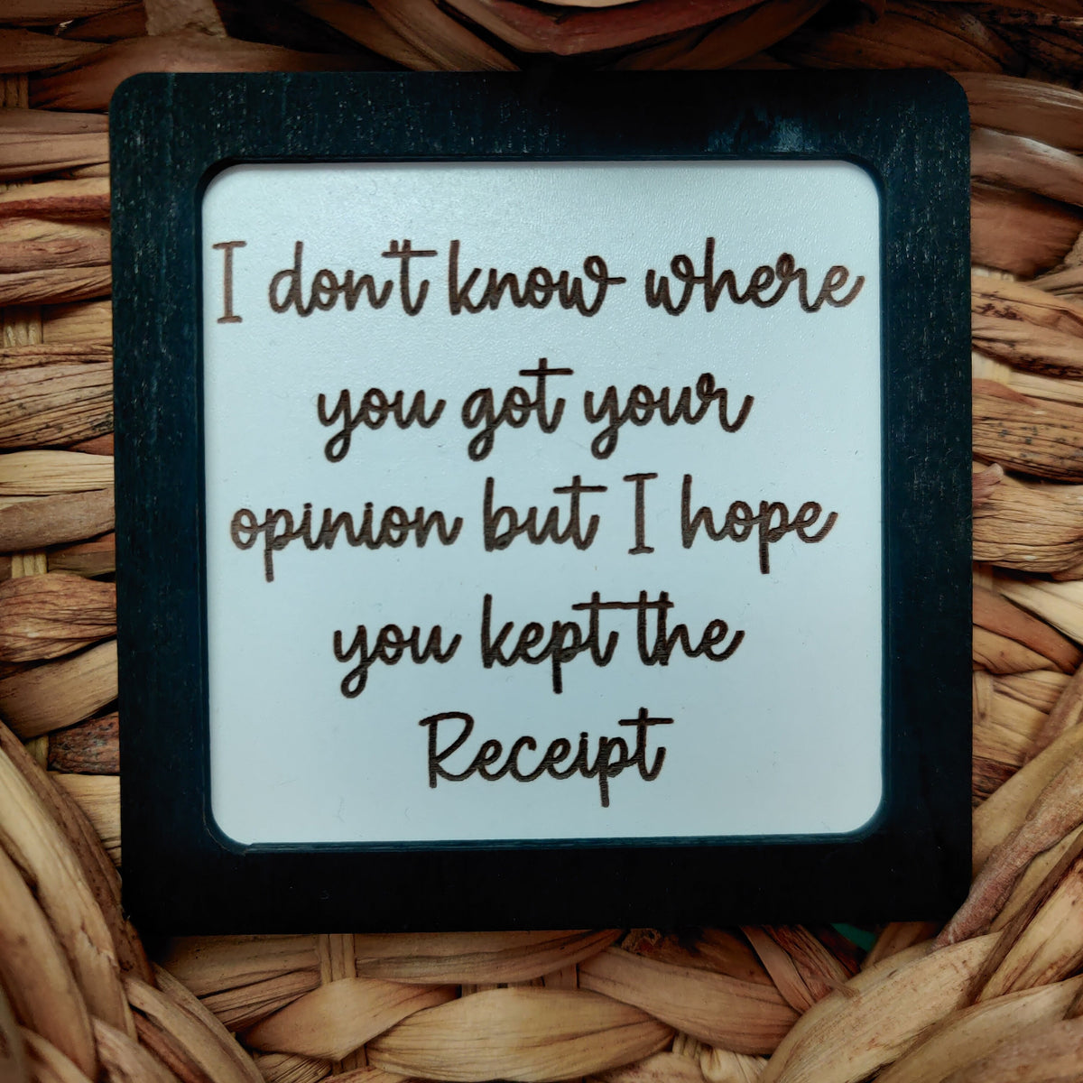 Irish humour mini frame