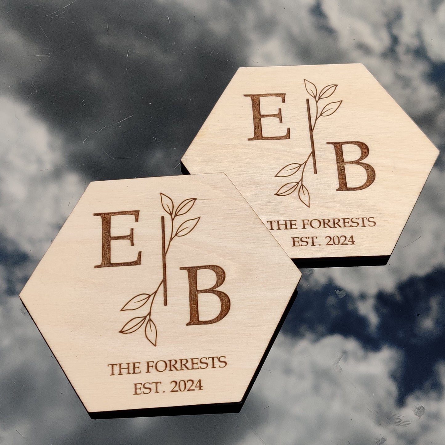 Personalised coasters