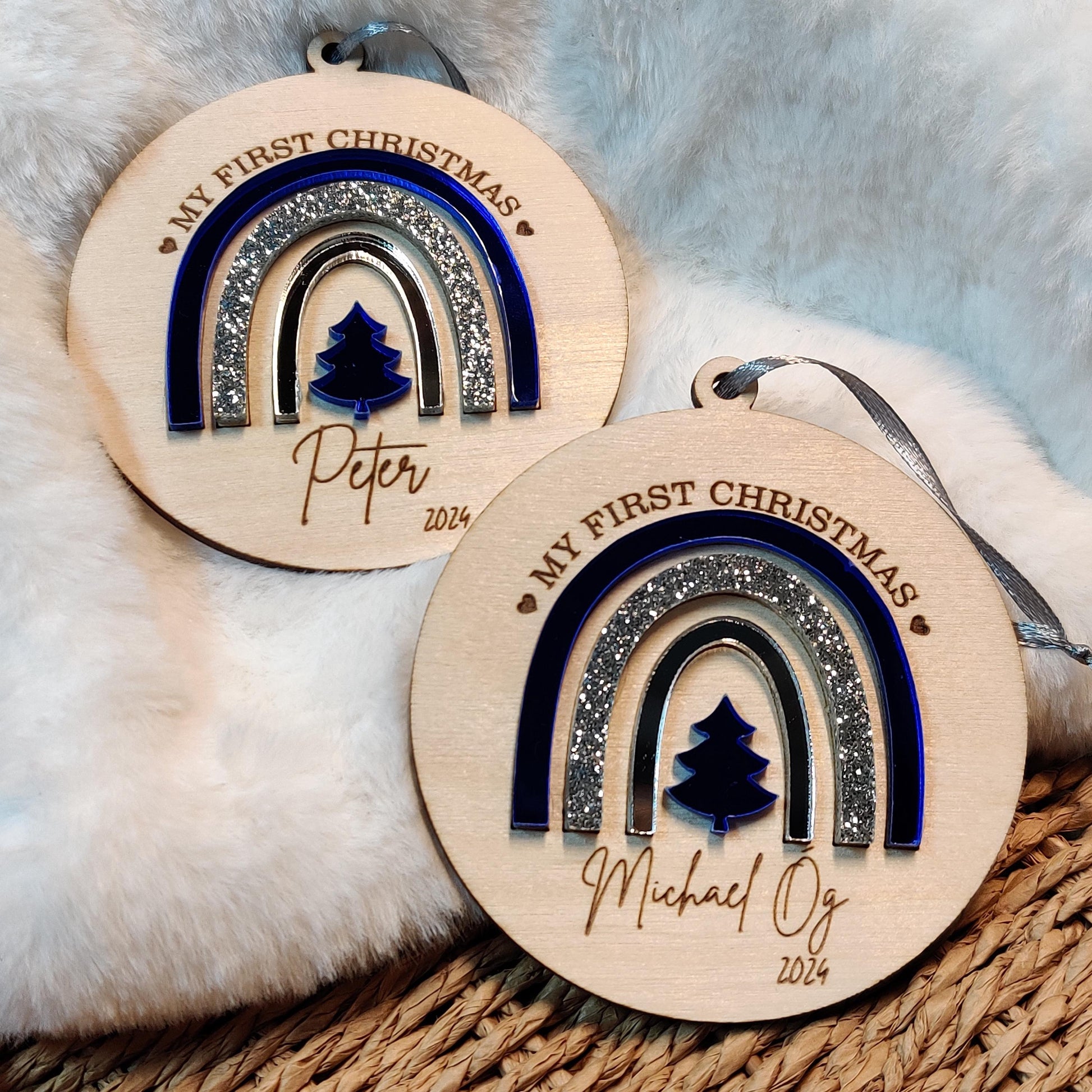 My first Christmas rainbow