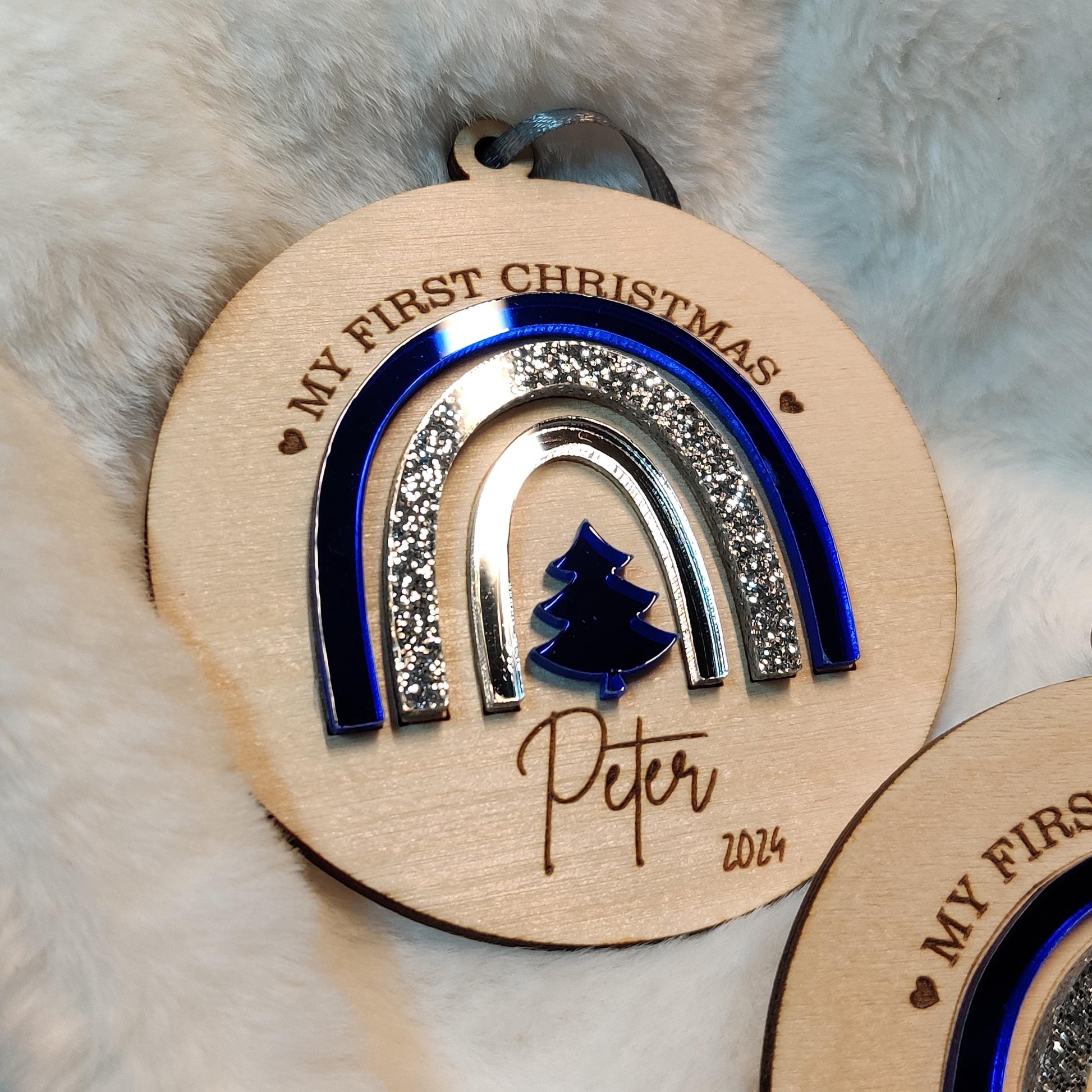 My first Christmas rainbow