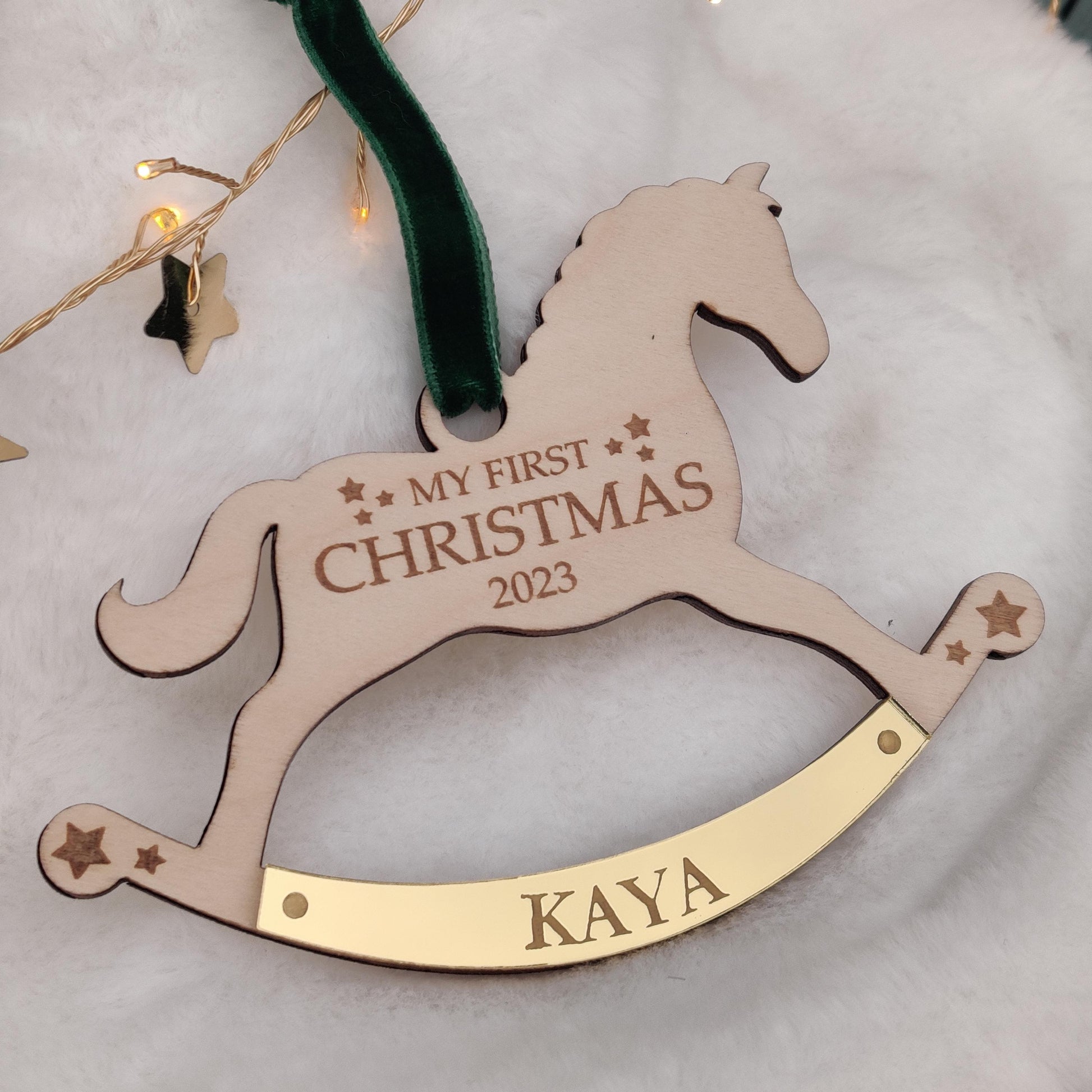 My first Christmas bow