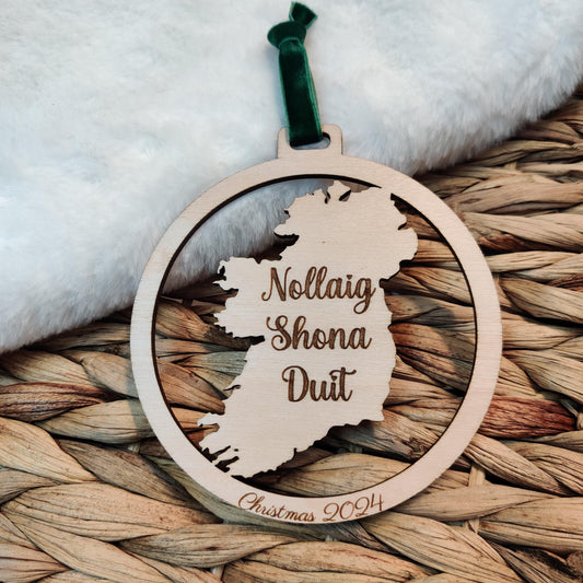 Nollaig Shona Duit - Irish Christmas bauble