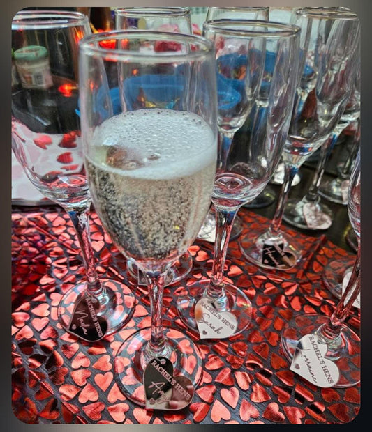 Personalised glass charms – acrylic, personalised