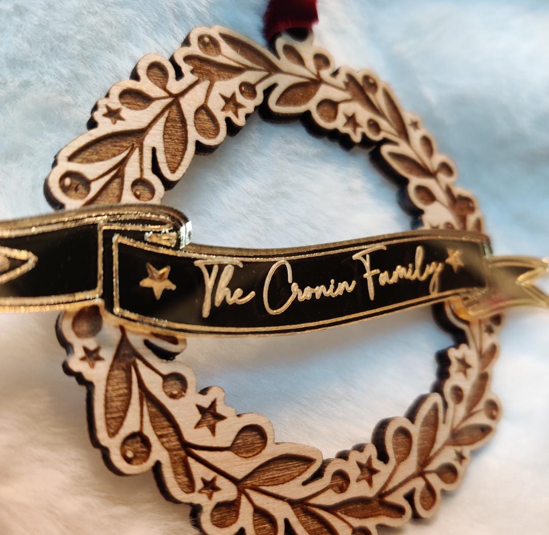 Christmas wreath decoration