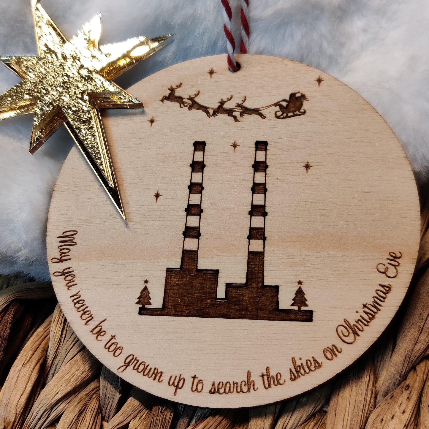 Poolbegs Irish Christmas decoration