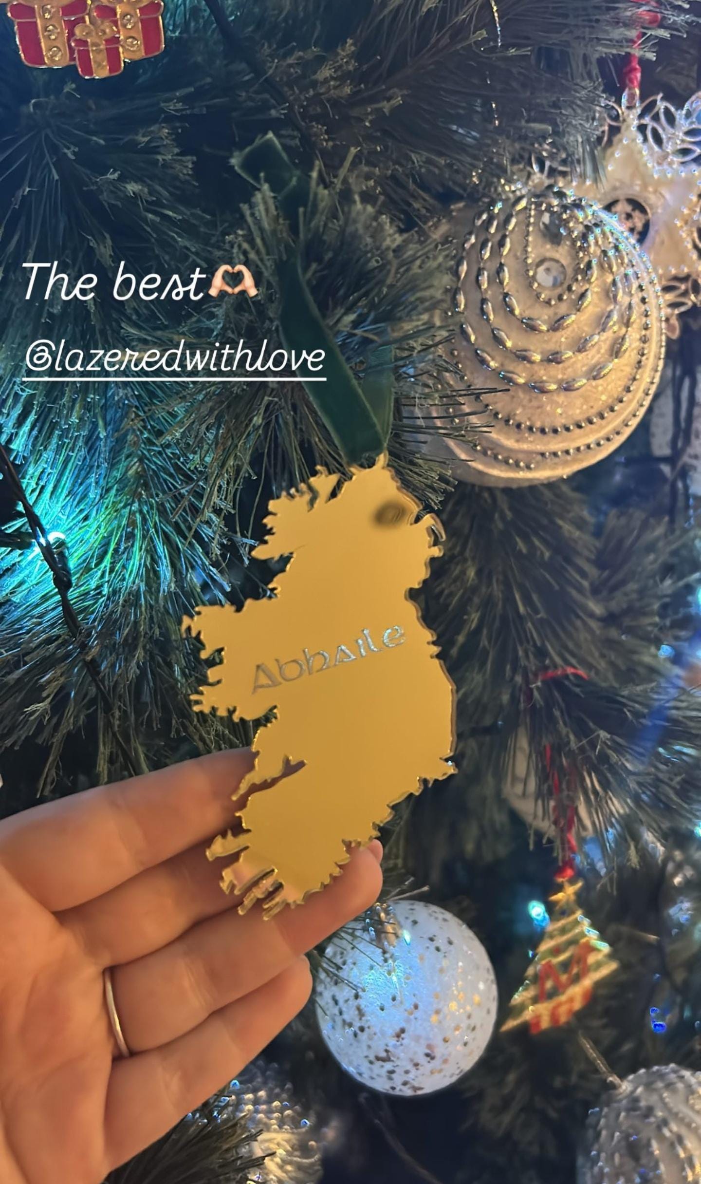 Ireland Abhaile decoration