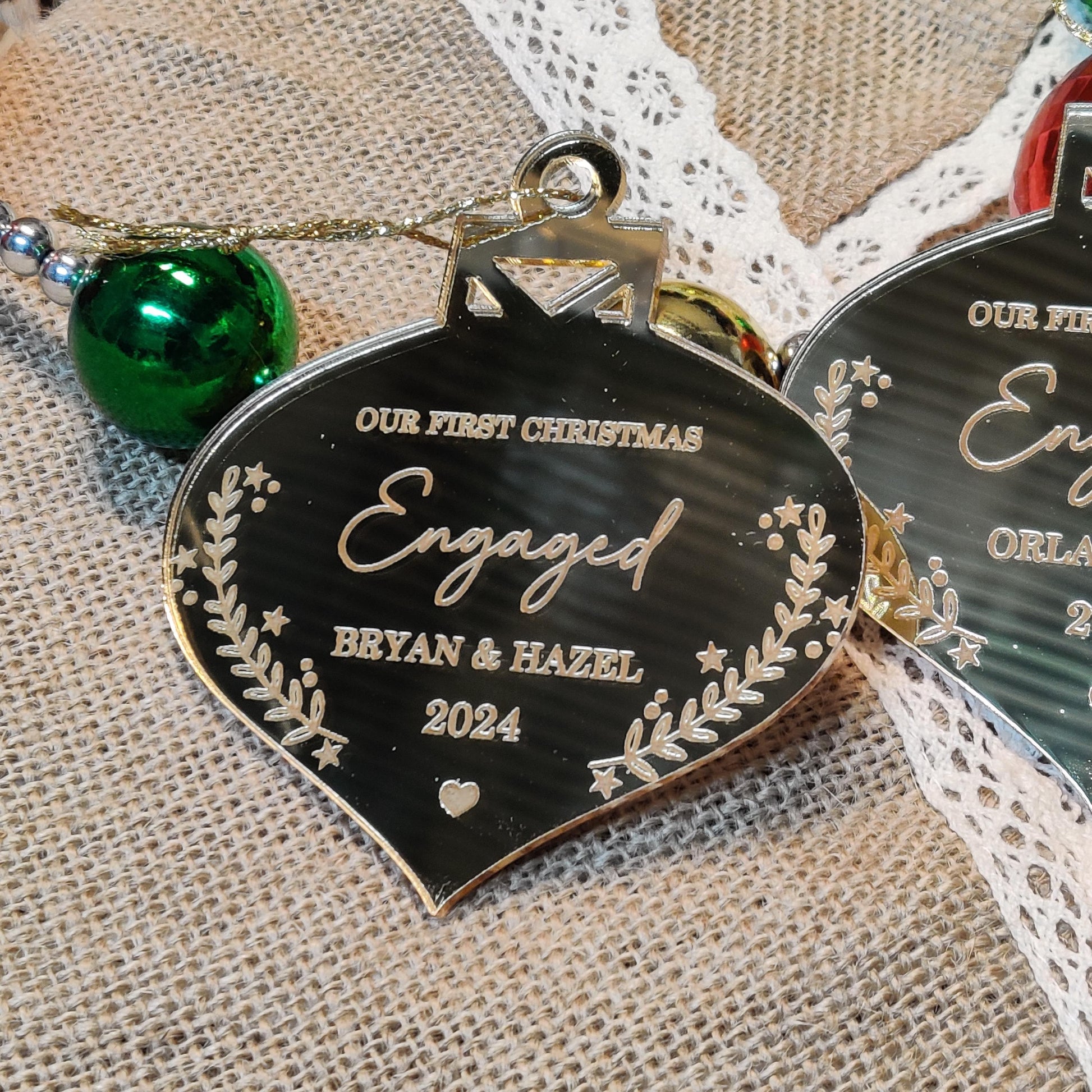 First Christmas Engaged/Married