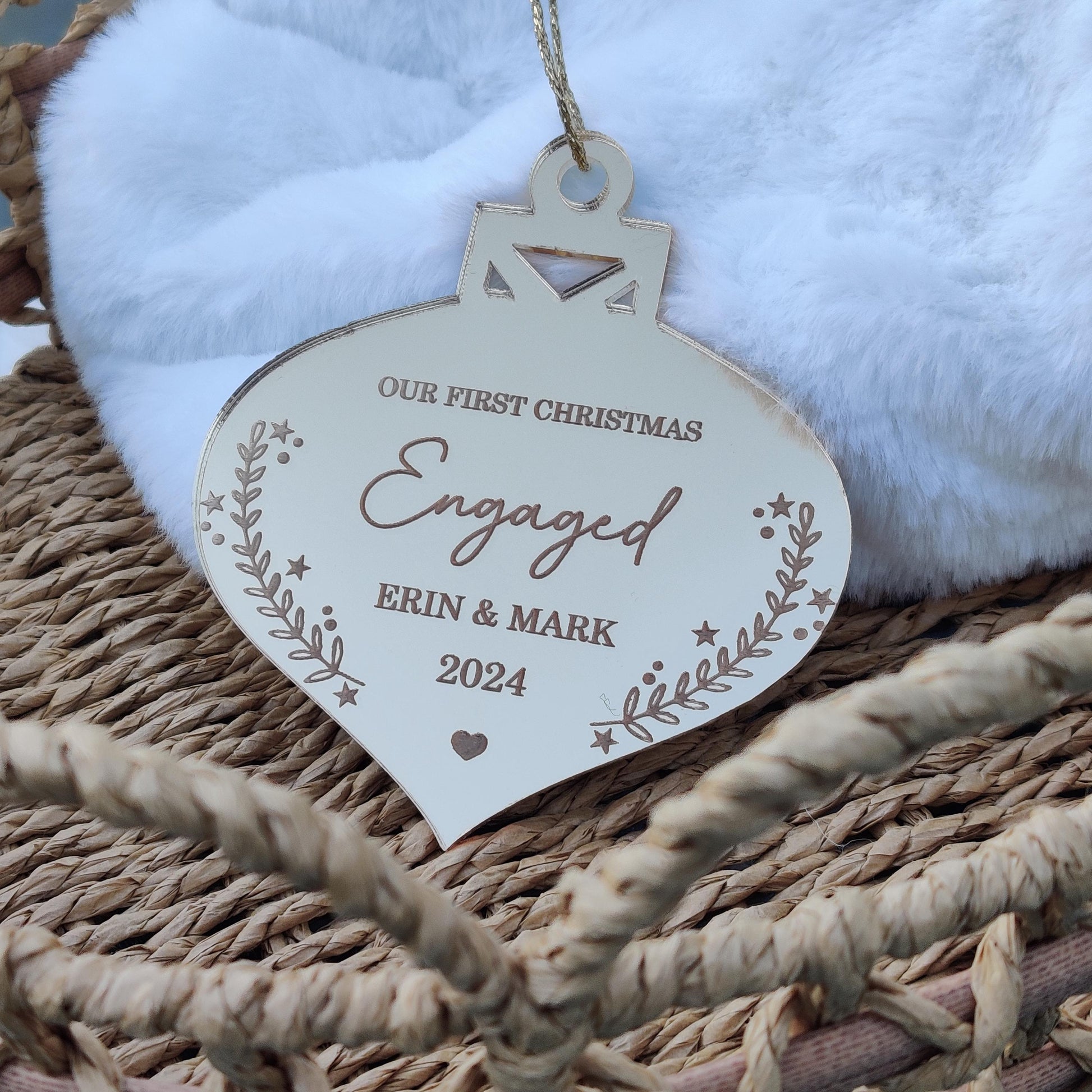 First Christmas Engaged/Married