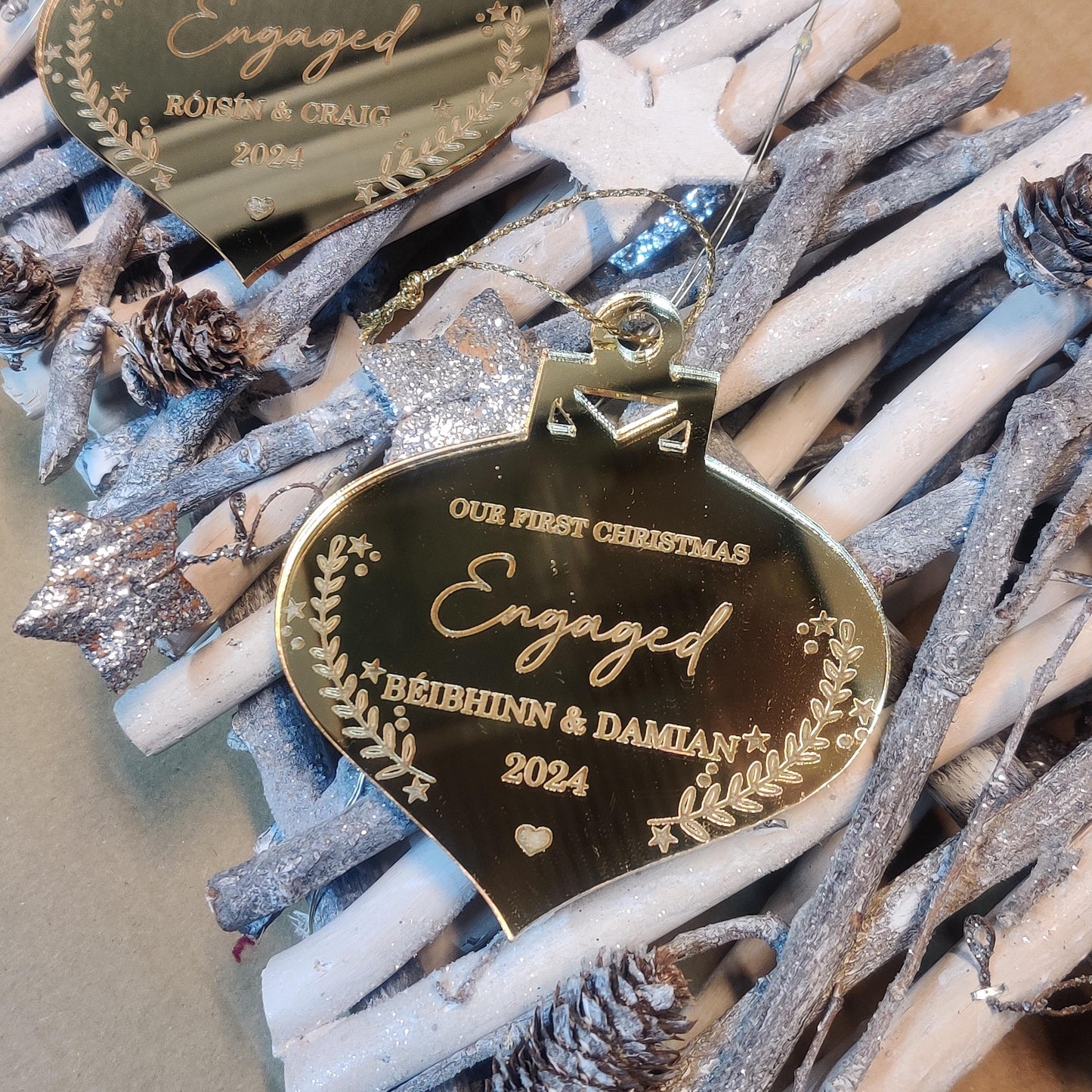 First Christmas Engaged/Married