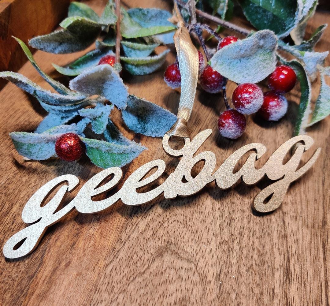 Funny Irish slang ornaments