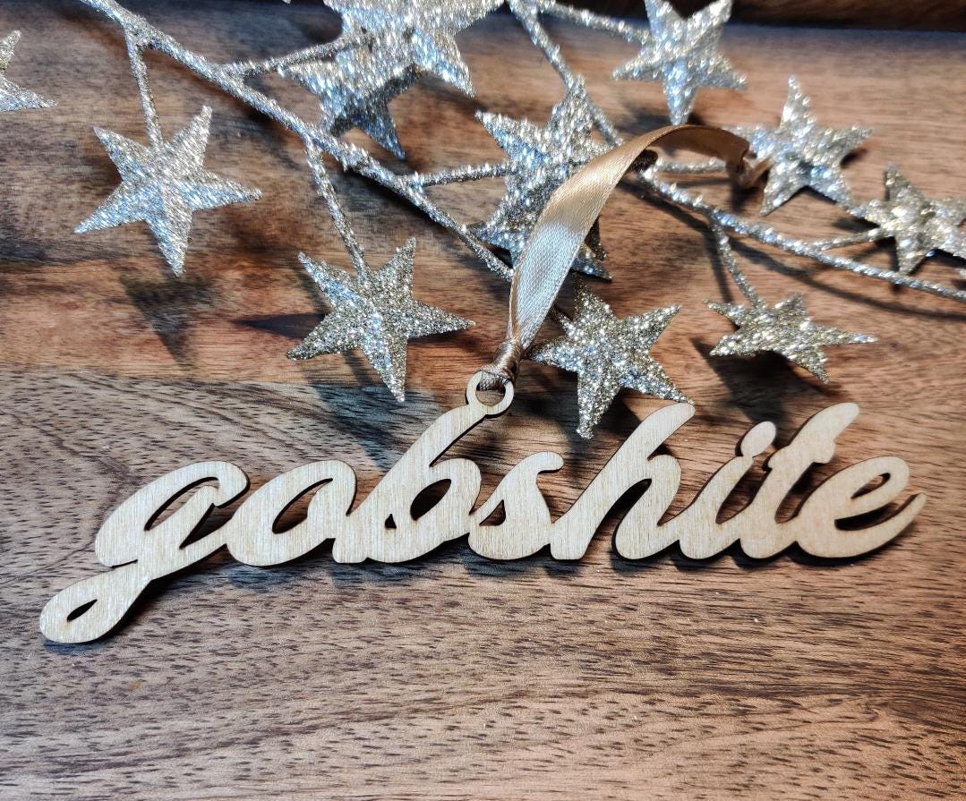 Funny Irish slang ornaments