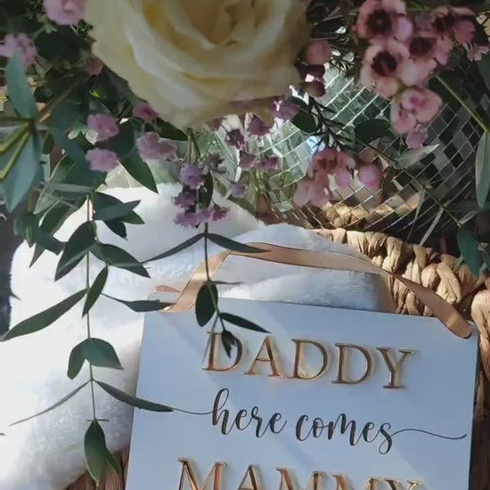 Page boy sign
