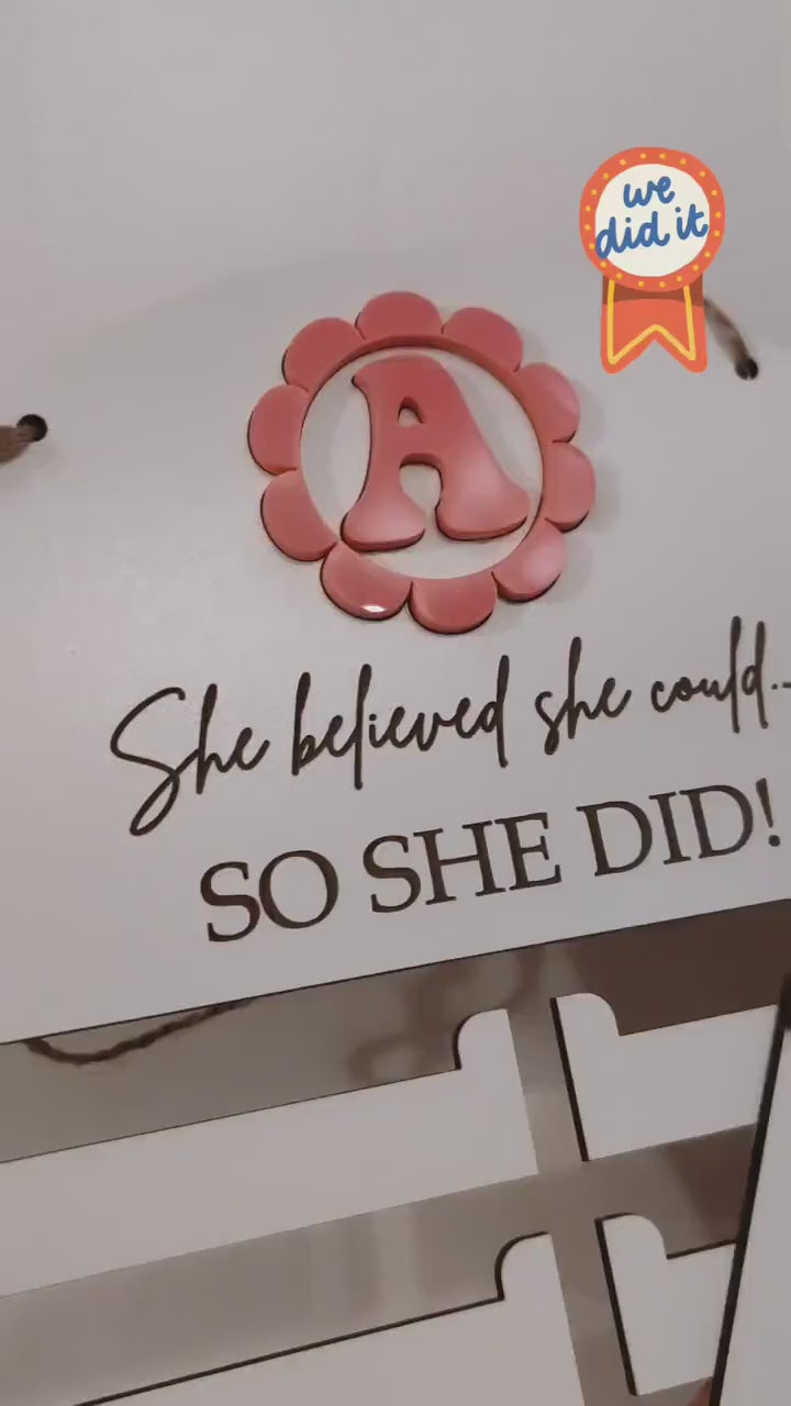 Personalised Medal Holder/Hanger