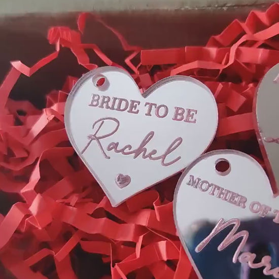 Personalised glass charms